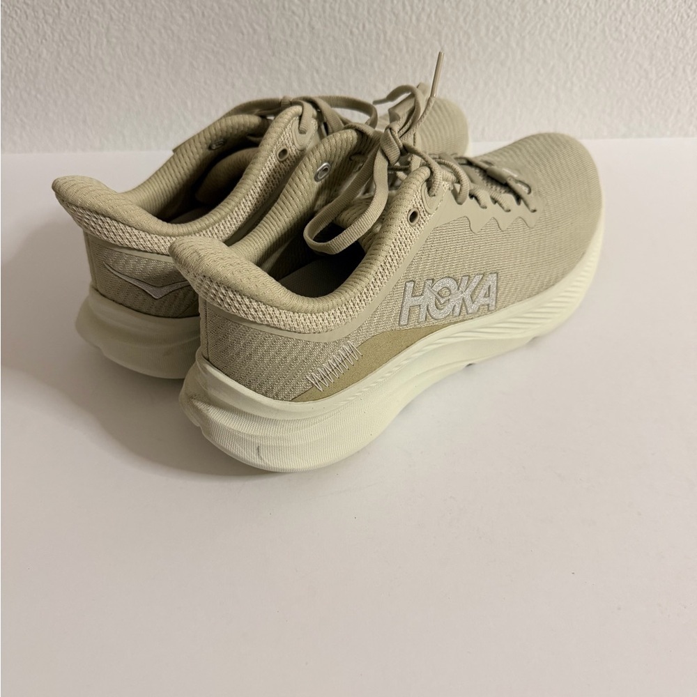 Hoka M Solimar Mens Size 9 D 1123074 ORF Shoes Sneakers Authentic Oyster - Picture 2 of 11